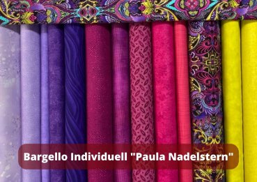 Materialpackung Courleys Patchworkkurs - Einsteiger 2 "Bargello" - Individuell Paula Nadelstern
